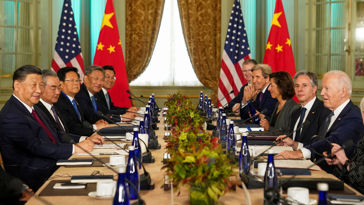 만나긴 만났는데 🇺🇲🇨🇳