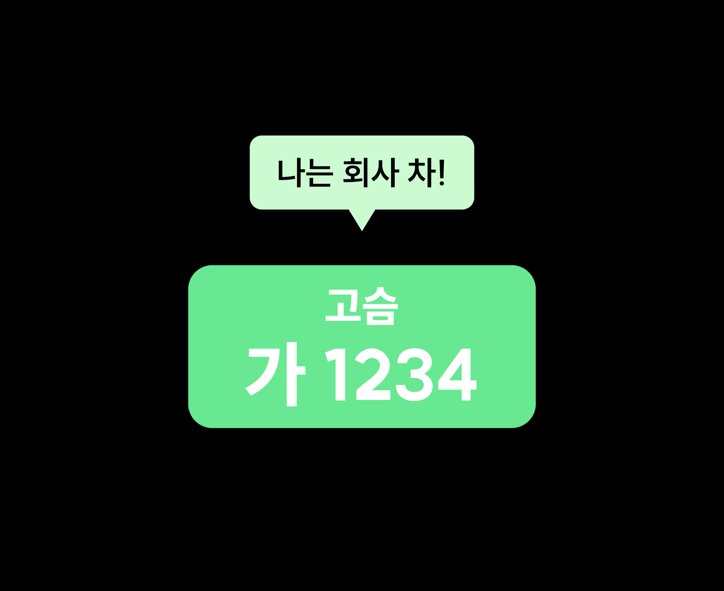 연두색 번호판의 의미는?