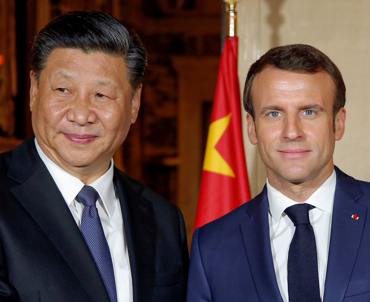 중국 💗 프랑스, 우리 정상회담했어요