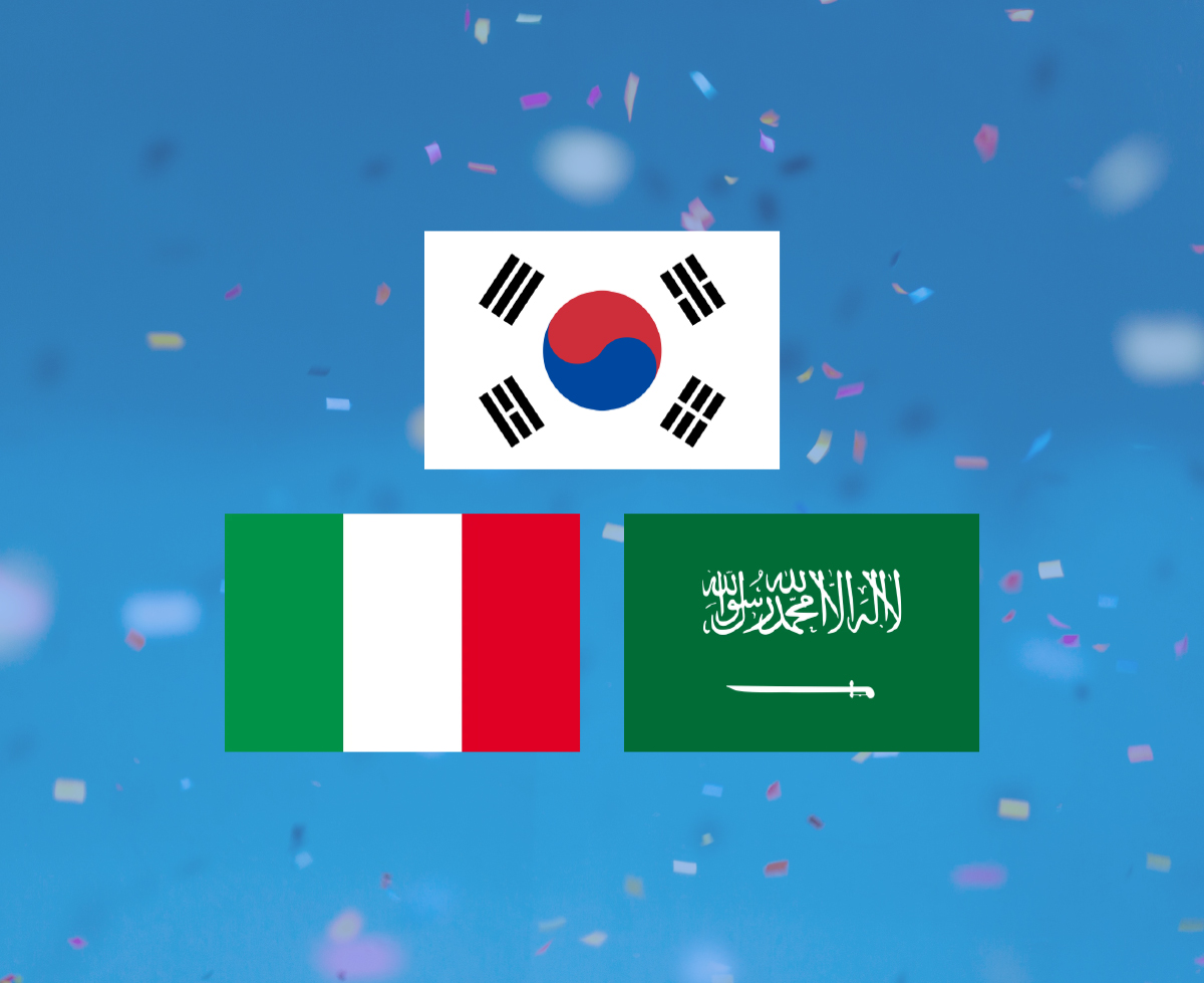 엑스포 삼국지 🇰🇷🇮🇹🇸🇦
