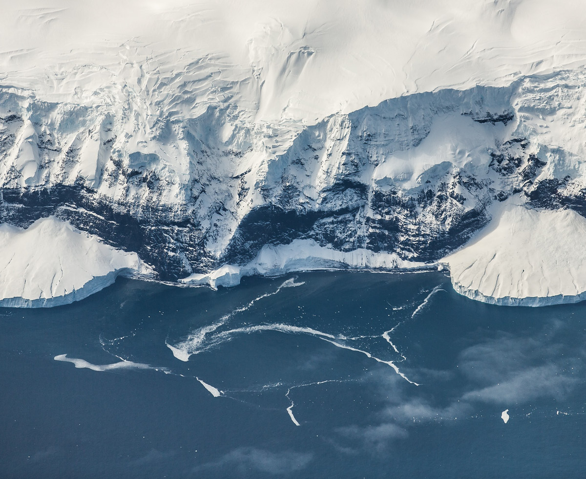녹아내리는 남극 바다 얼음 🧊