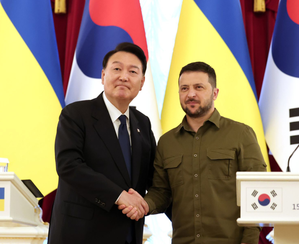 윤 대통령: “우크라이나 지지해”