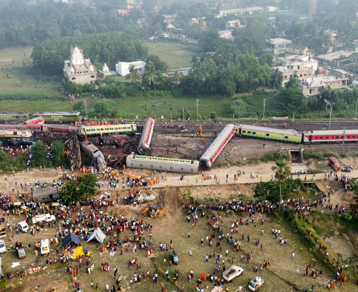 인도 열차 충돌 사고