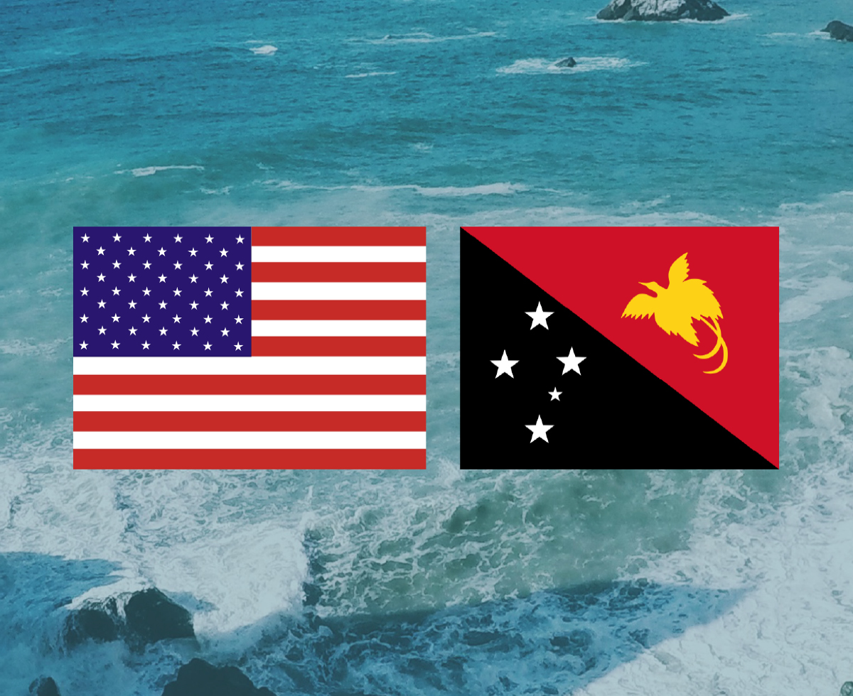 미국 vs. 중국 in 태평양 🇵🇬🏝️