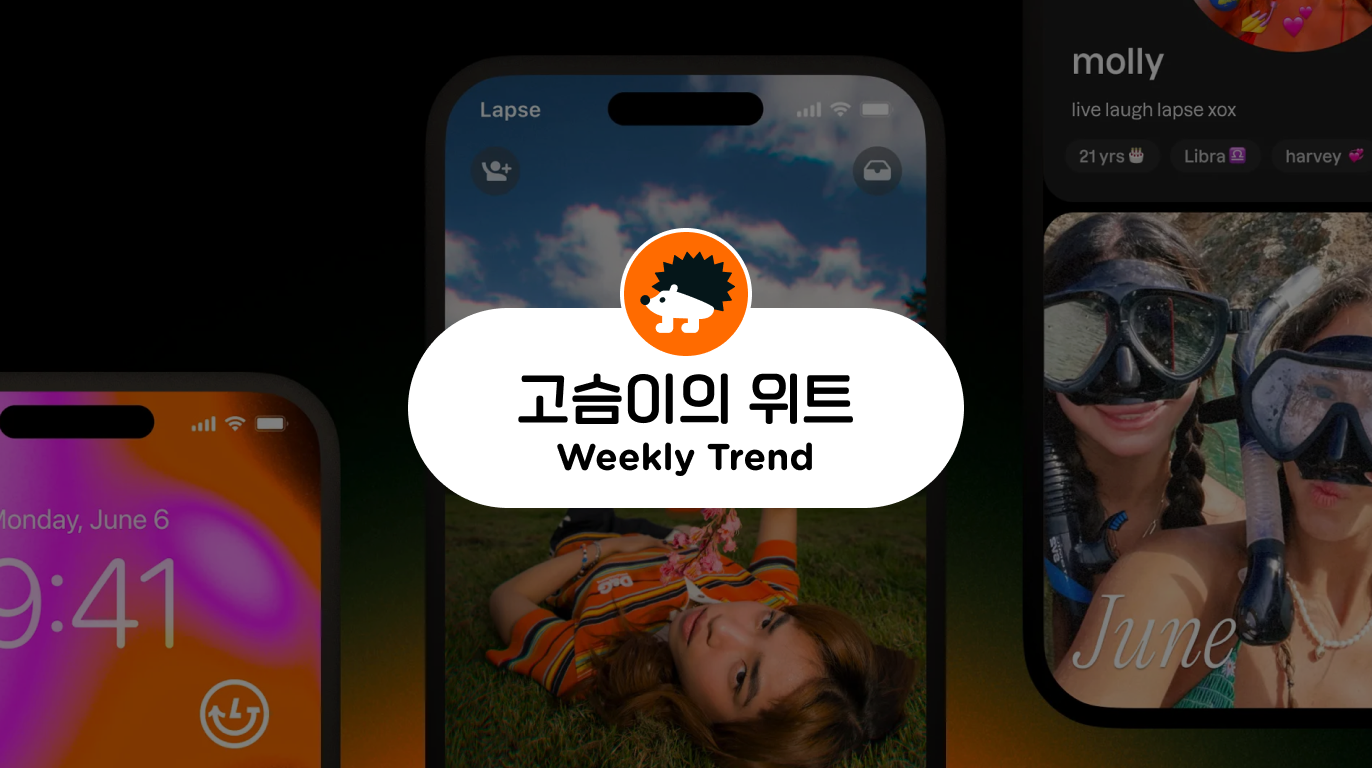 가장 아날로그적인 SNS, 랩스(Lapse)