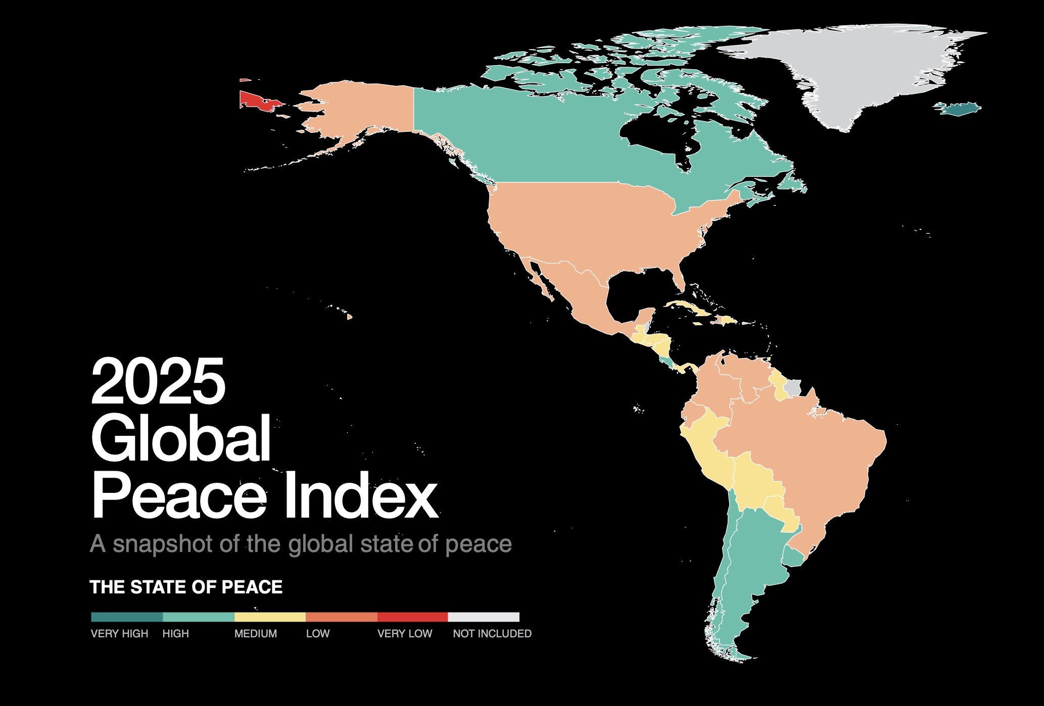 호주 경제평화연구소가 발표한 '세계평화지수 2025' 보고서.