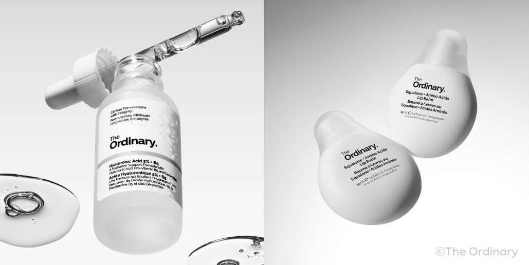 디오디너리 상품 이미지 2개가 나란히 있는 모습이에요.