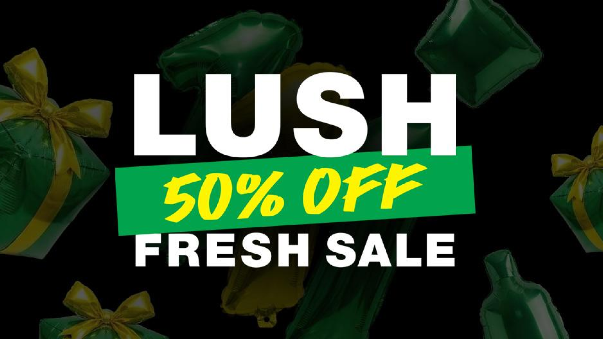 러쉬 프레쉬 세일 이미지예요.